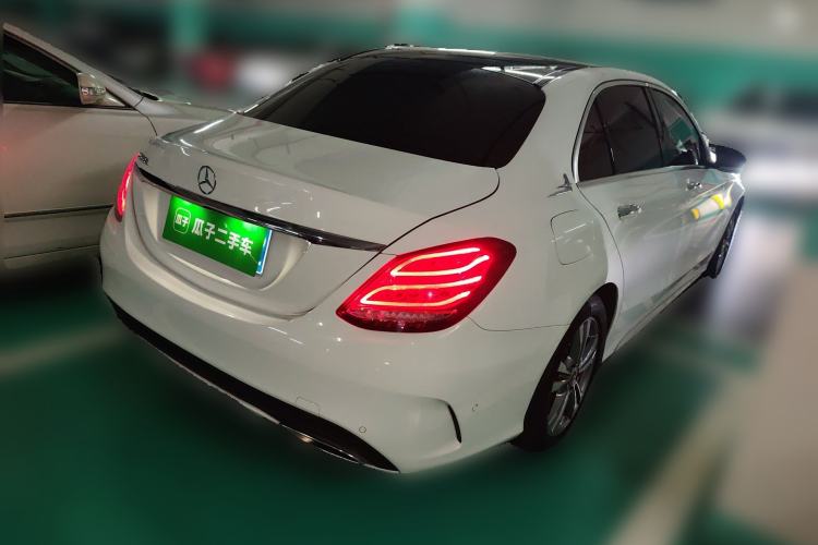 Used Mercedes-Benz C-Class 2017 Facelift C 200 L Sport Edition Rear Right 45 Deg