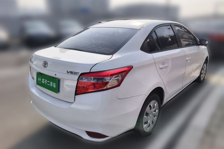 Used Toyota Vios 2016 1.5L Automatic ZhiZhen Xingyao Edition Rear Right 45 Deg