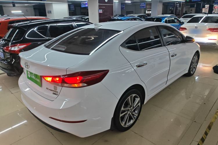 Used Hyundai Elantra (6th Generation / Lingdong) 2016 1.6L Automatic ZhiXuan – Elite Version Rear Right 45 Deg