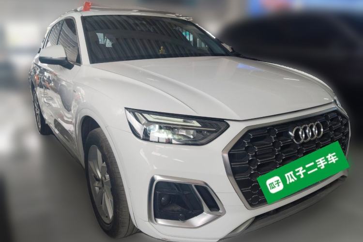 Used Audi Q5L 2021 40 TFSI Luxury Dynamic Edition Front Right 45 Deg