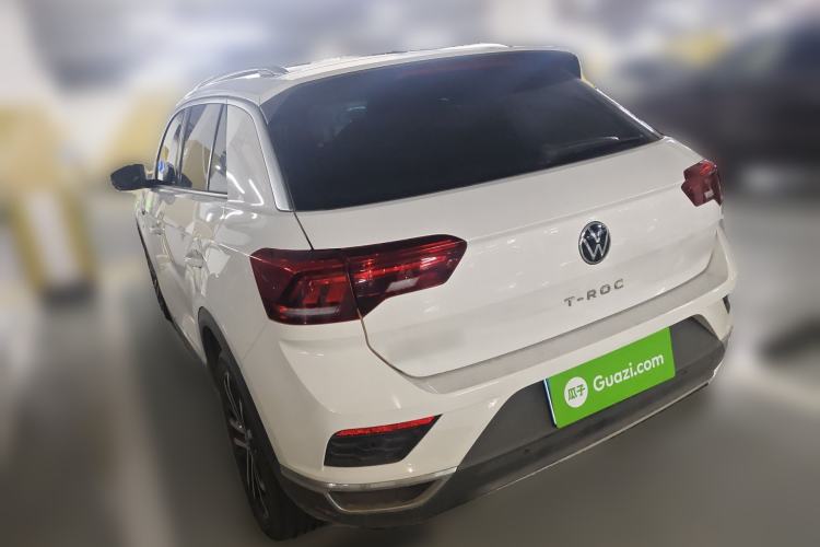 Used Volkswagen T-ROC 2021 Revised Version 280TSI DSG Two-Wheel Drive Elite Connect Edition Rear Left 45 Deg