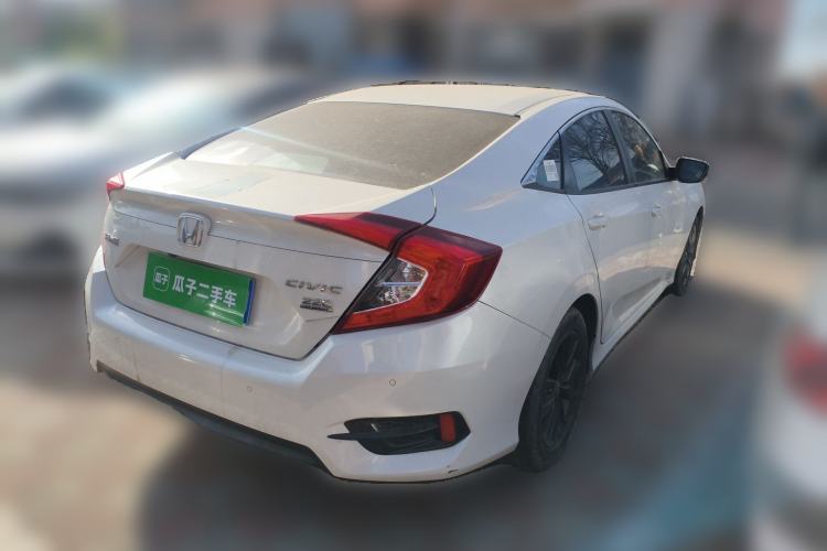 Used Honda Civic 2019 220TURBO CVT Dynamic Edition China VI Rear Right 45 Deg