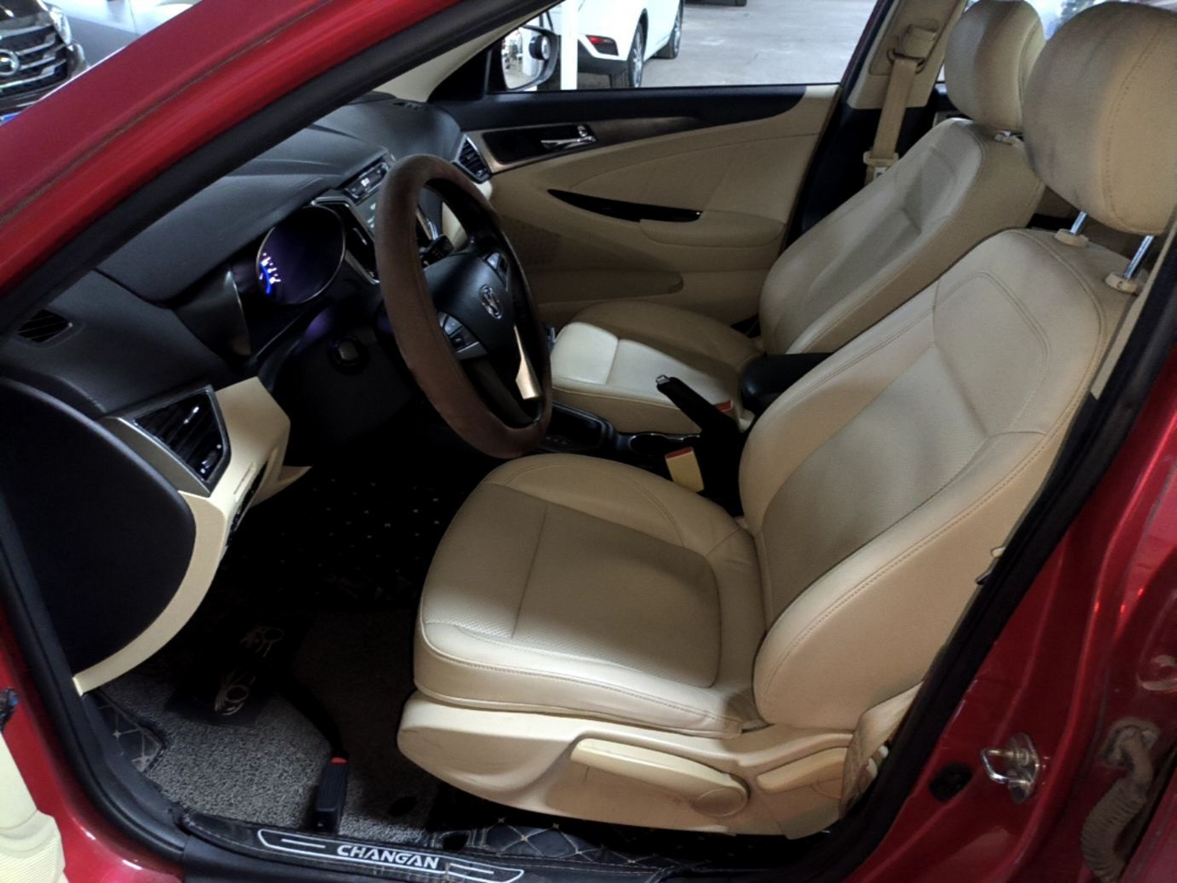 Avant de la voiture