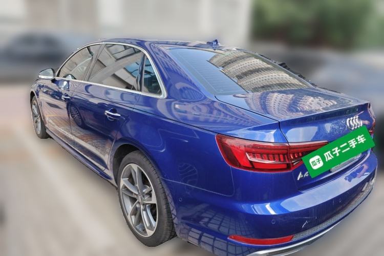 Used Audi A4L 2019 40 TFSI Fashion Edition China VI Emission Standard Rear Left 45 Deg