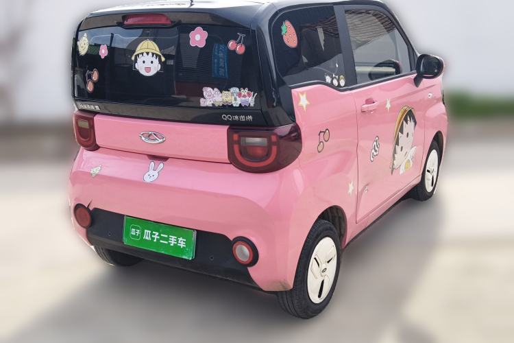 Used Chery QQ Ice Cream 2022 170km Sundae Phosphate Lithium-Ion Rear Right 45 Deg