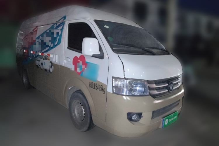 Used Foton Scenic G7 2024 Commercial Version CNG 2.4L Manual Long-Wheelbase High-Roof Van with 2 Seats
