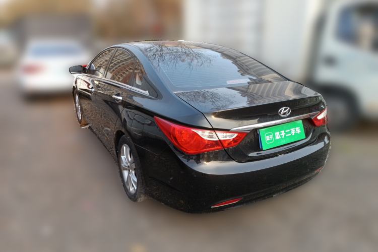 Used Hyundai Sonata 2011 2.0L Automatic Luxury Edition Rear Left 45 Deg