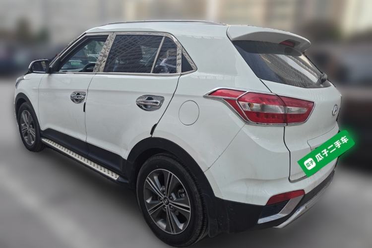 Used Hyundai ix25 2015 1.6L Automatic Two-Wheel-Drive Deluxe DLX Model Rear Left 45 Deg