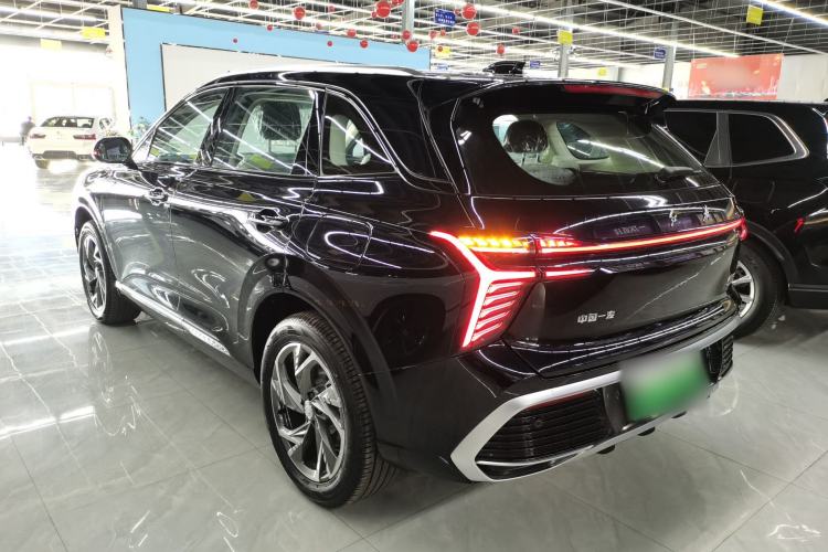 Used Hongqi HS3 PHEV 2025 Model 117km Jingwei Edition Rear Left 45 Deg
