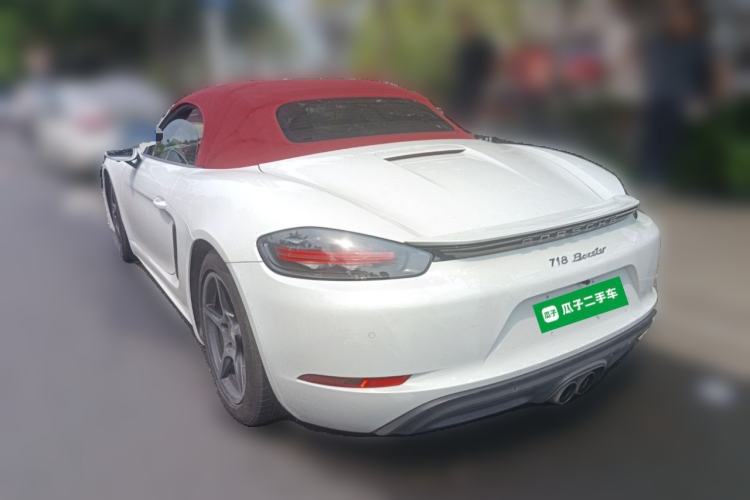 Used Porsche 718 2018 Boxster 2.0T Rear Left 45 Deg