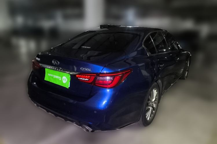 Used Infiniti Q50L 2018 2.0T Enjoyment Edition China V standard Rear Right 45 Deg