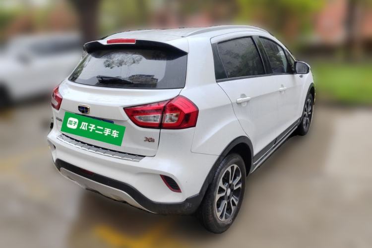 Used Geely Auto Vision X3 2017 1.5L Automatic Elite Model Rear Right 45 Deg