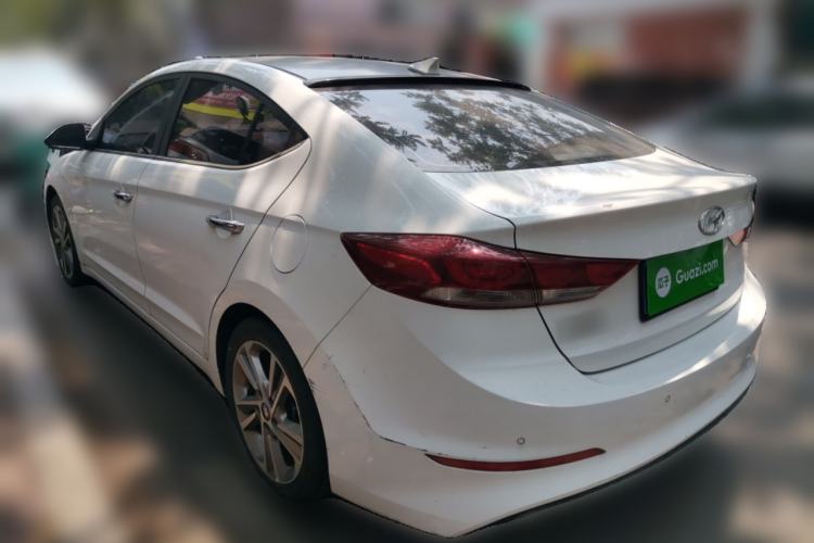 Used Hyundai Elantra (6th Generation / Lingdong) 2016 1.6L Automatic ZhiXuan · Luxury Version Rear Left 45 Deg
