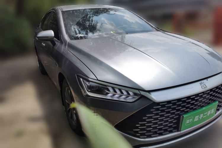 Used BYD Qin PLUS 2023 Champion Edition DM-i 55KM Leading Model Front Right 45 Deg