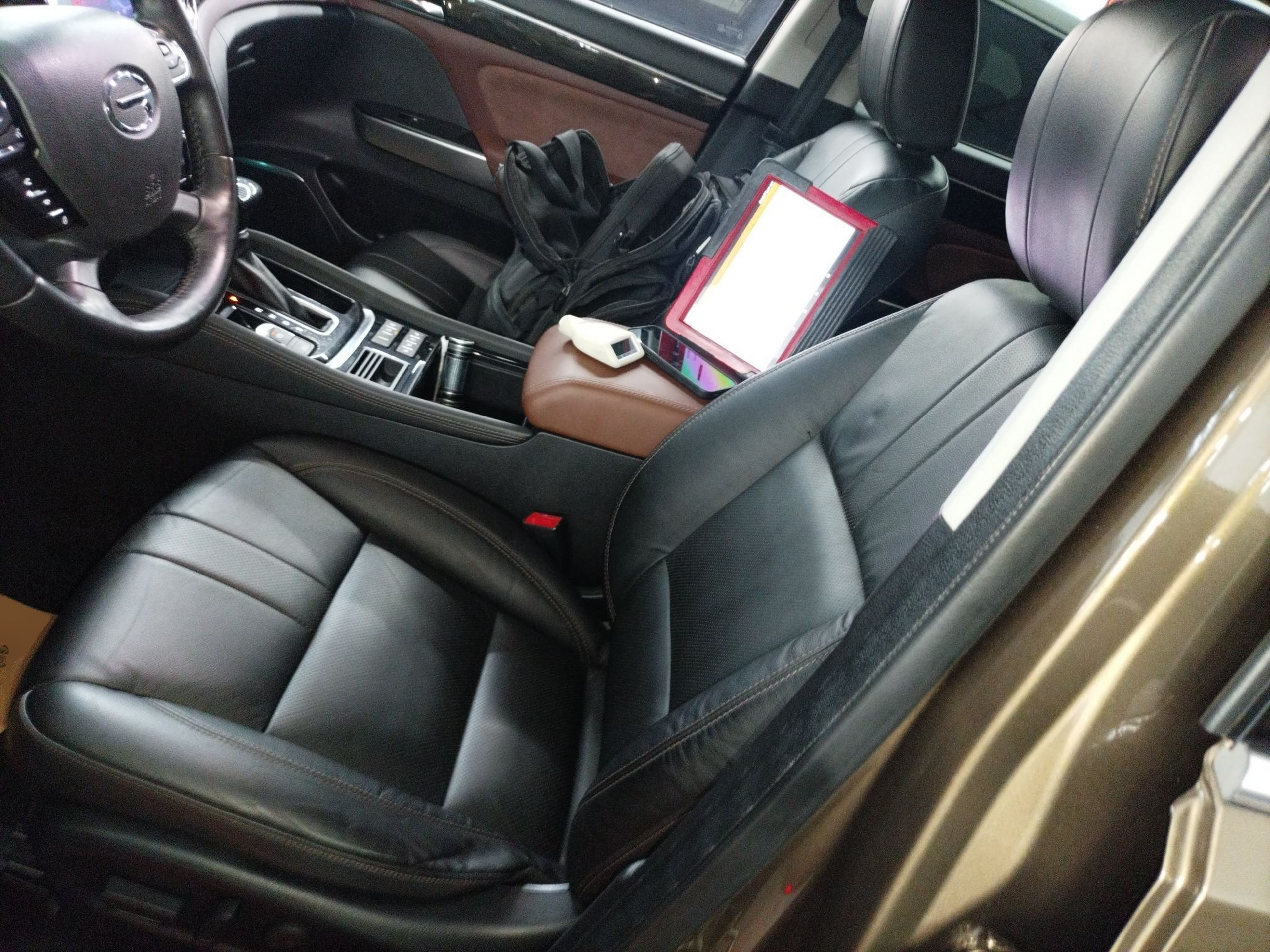 Avant de la voiture
