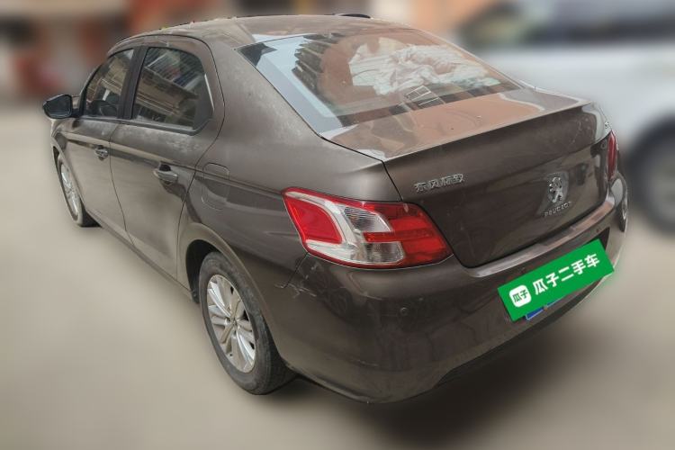 Used Peugeot 301 2014 1.6L Automatic Comfort Edition Rear Left 45 Deg