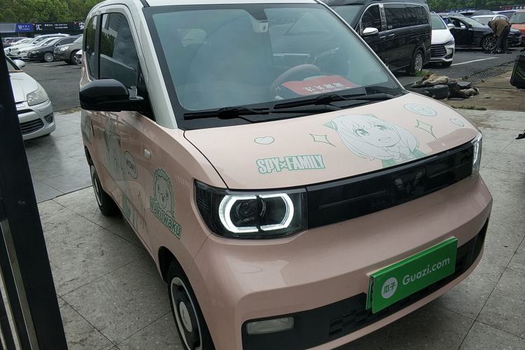 Used Wuling Hongguang MINIEV 2022 Macaron Premium Model – Lithium Ternary Battery Front Right 45 Deg