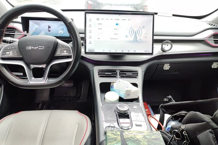 Used BYD Destroyer 05 2022 DM-i 120KM Flagship Model Center Console