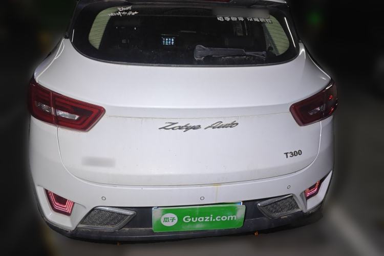 Used Zotye T300 2017 1.5T CVT Luxury Model Rear