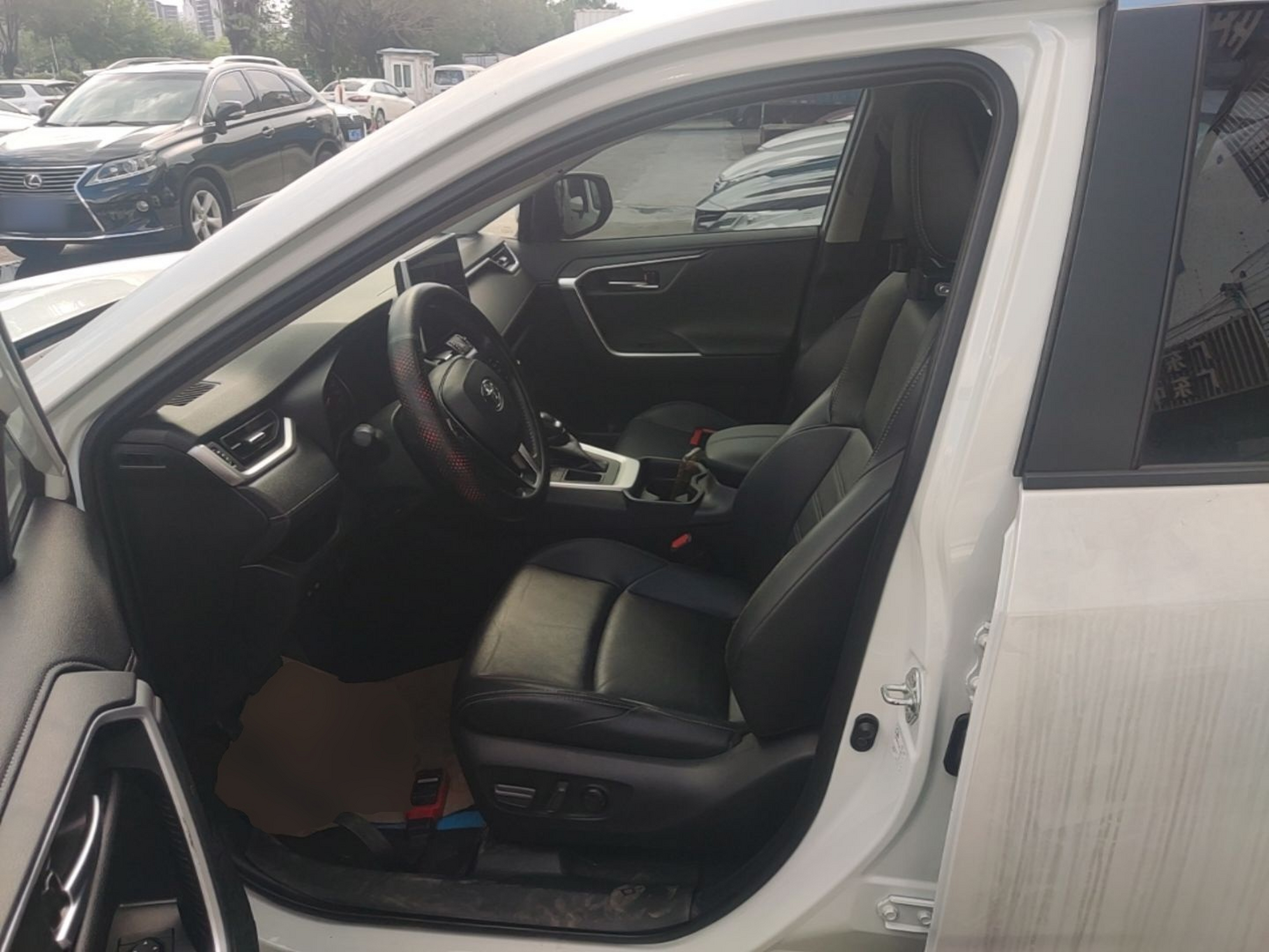 Avant de la voiture
