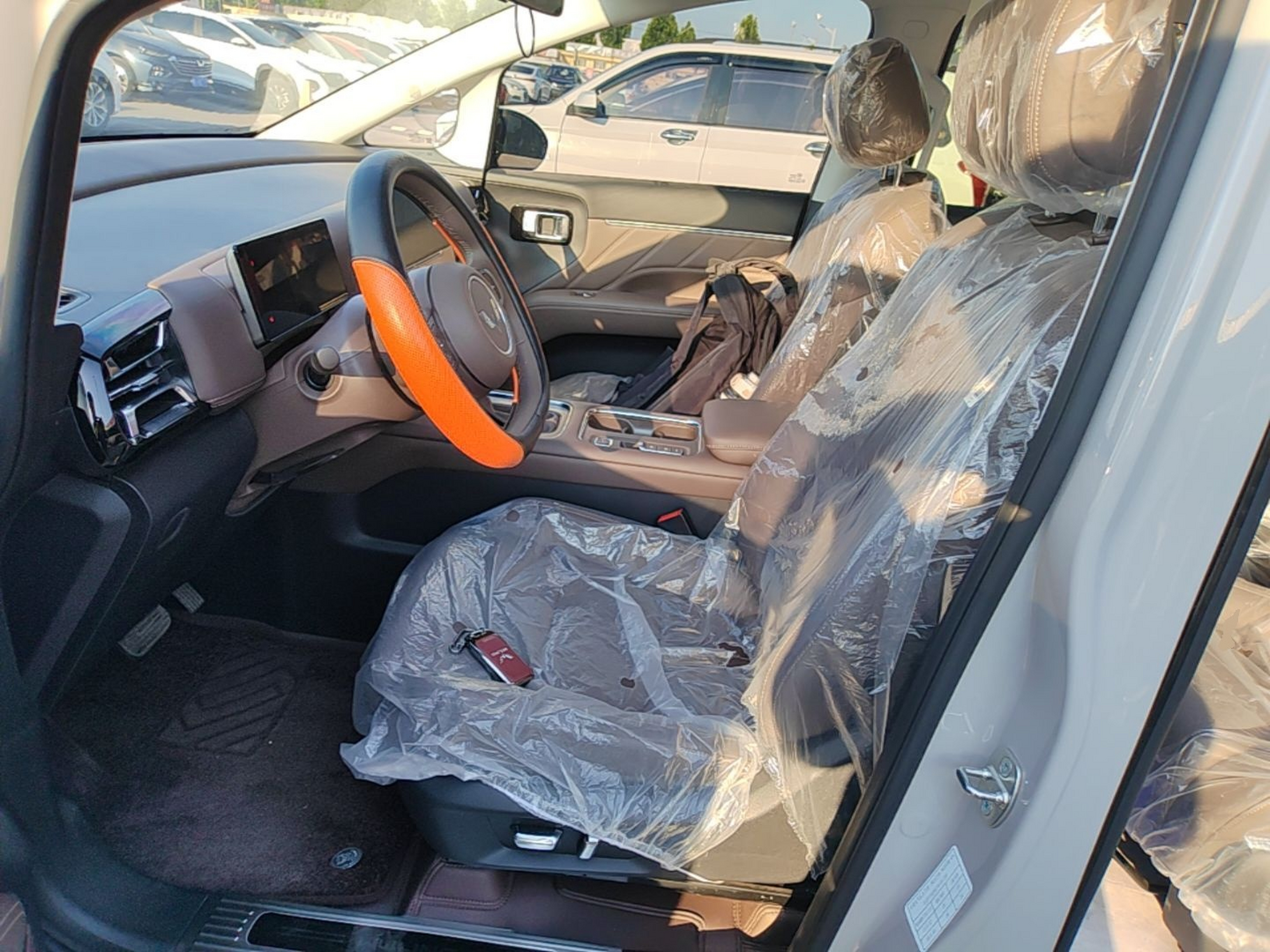 Avant de la voiture