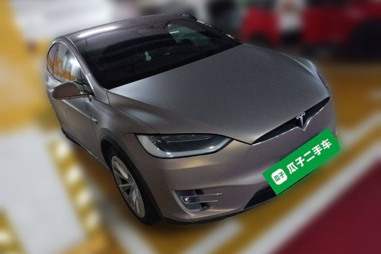 Used Tesla Model X 2016 X 75D Front Right 45 Deg