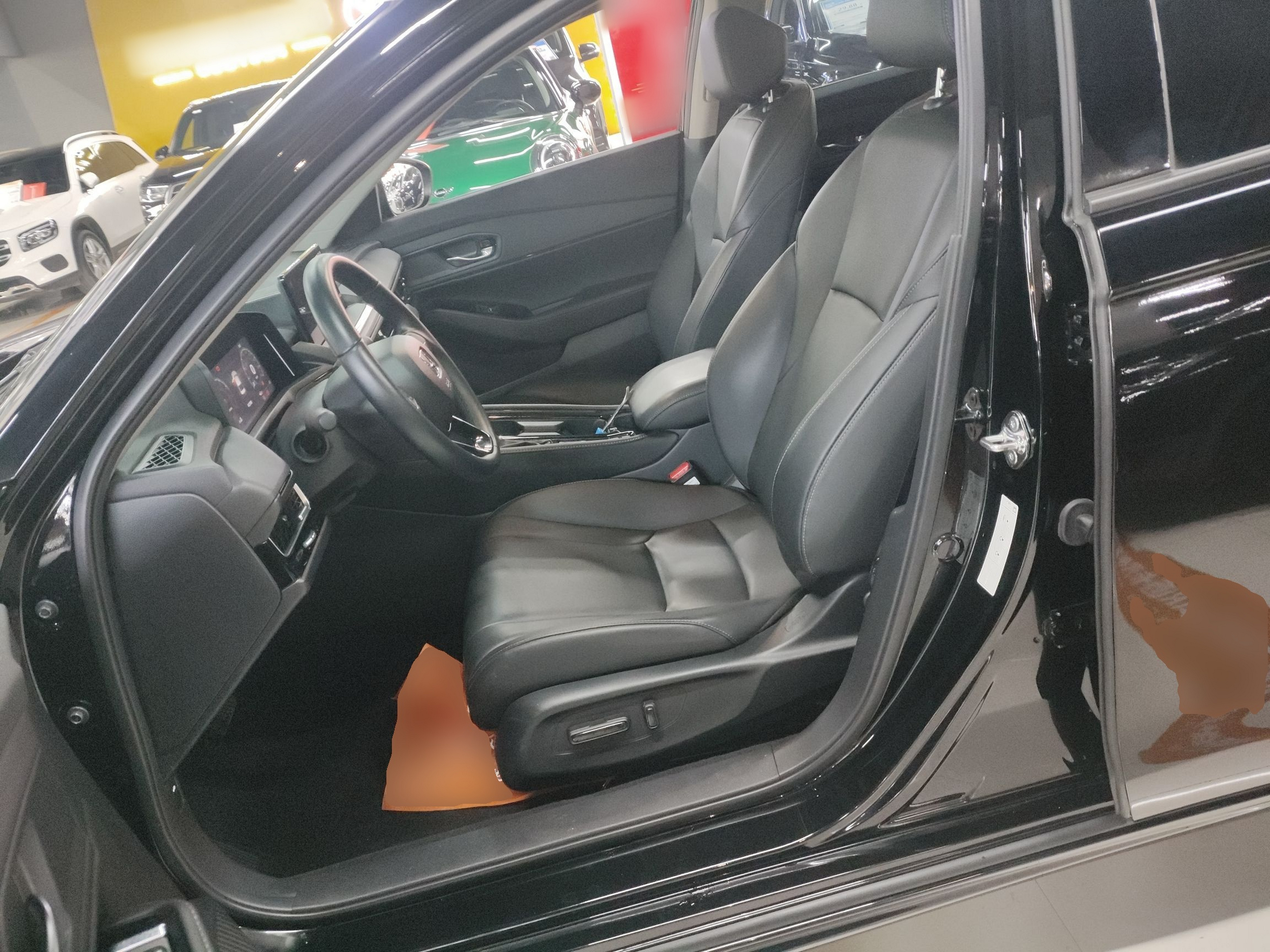 Avant de la voiture