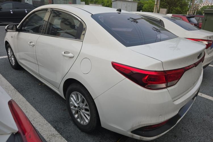 Used Kia K2 2017 Sedan 1.4L Automatic GLS Rear Left 45 Deg