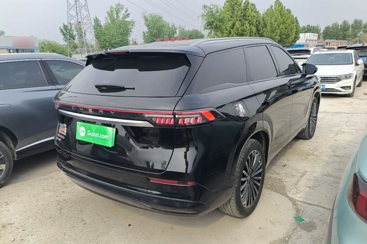 Used Chery Tiggo 9 C-DM 2025 1.5T 106KM Ultra-Comfort Edition 5 Seats Lithium-NMC Rear Right 45 Deg