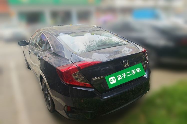 Used Honda Civic 2019 220TURBO CVT Dynamic Edition China VI Rear Left 45 Deg