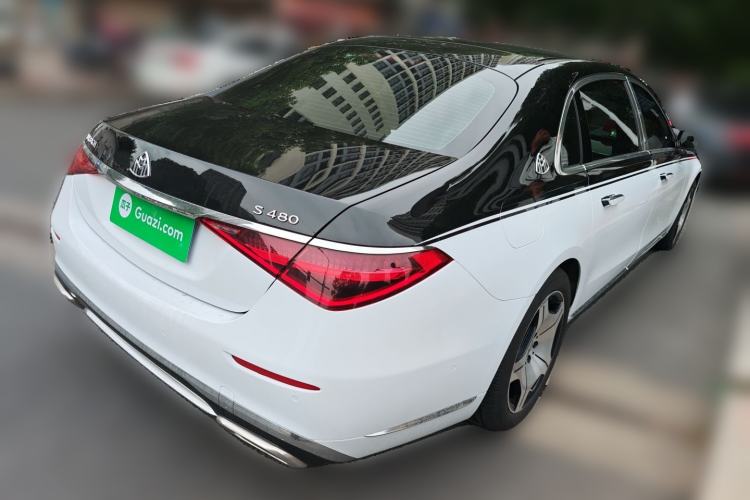 Used Mercedes-Benz Maybach S-Class 2021 S 480 4MATIC Rear Right 45 Deg