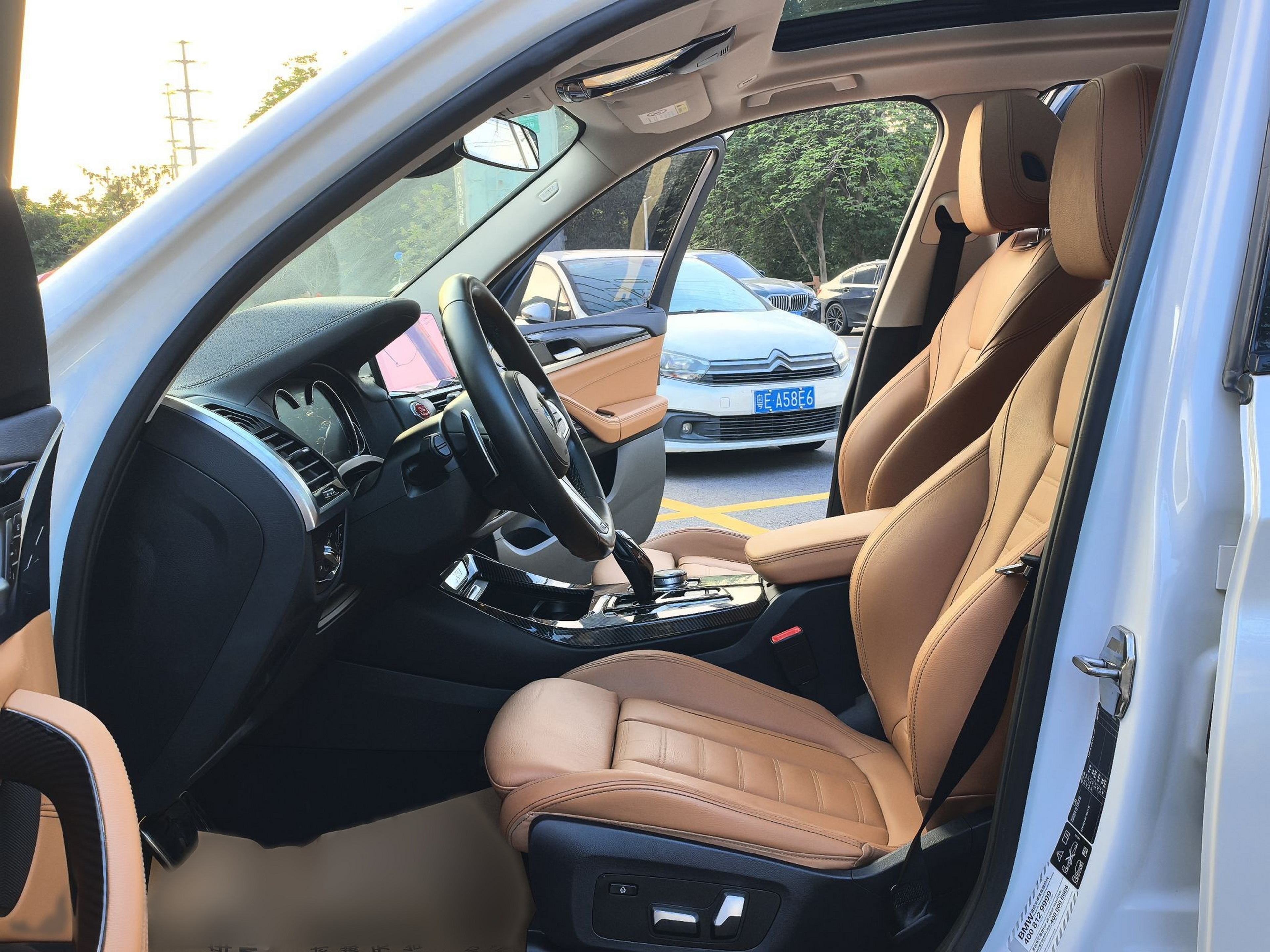 Avant de la voiture