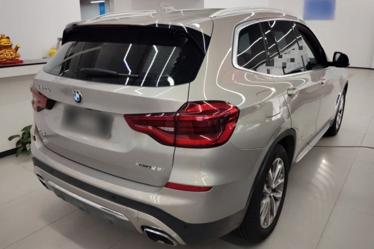 Used BMW X3 2021 xDrive25i Luxury Package Rear Right 45 Deg