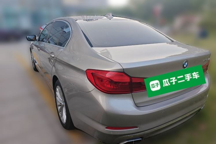 Used BMW 5 Series 2019 530Li Leading Model Luxury Package Rear Left 45 Deg