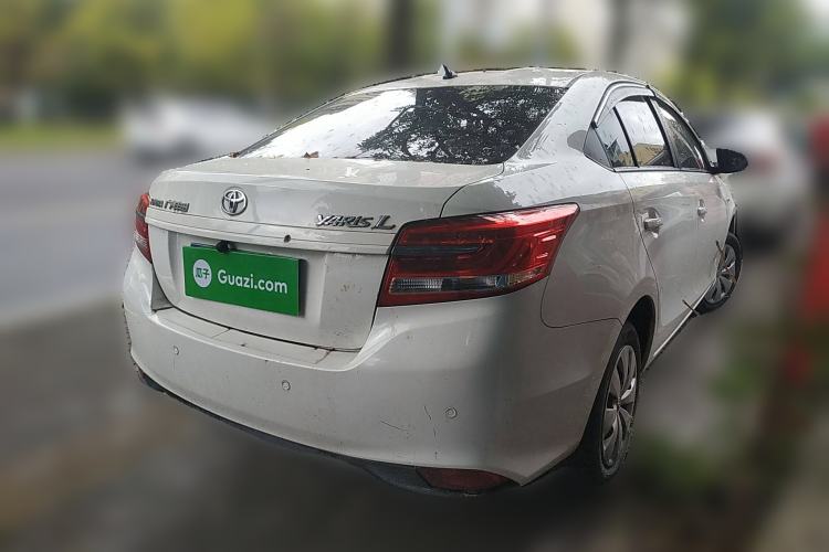 Used Toyota YARiS L Zhi Xiang 2017 1.5E CVT Dynamic Edition Rear Right 45 Deg