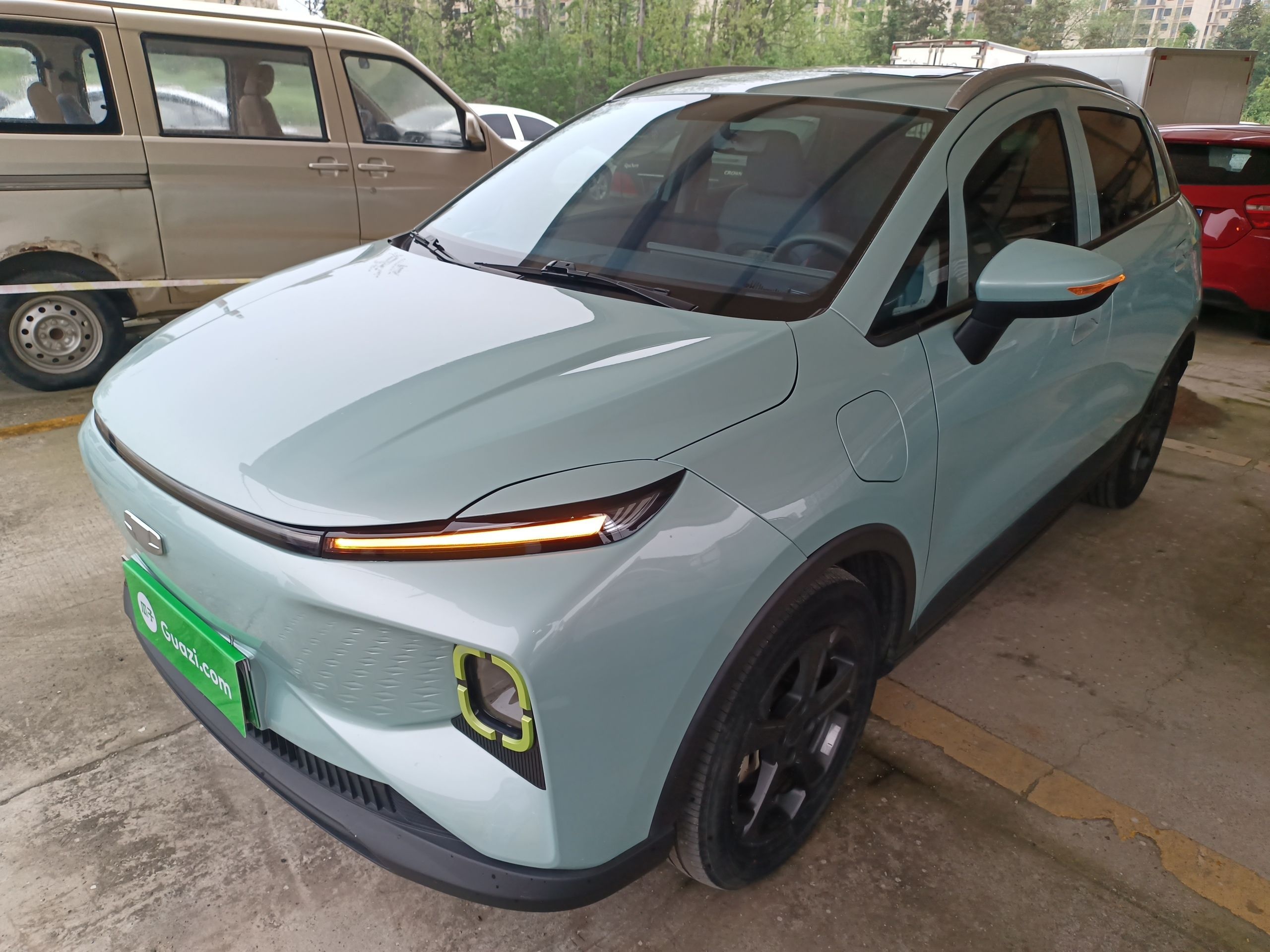 Parte inferior delantera