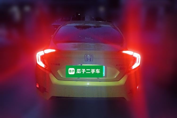 Used Honda Civic 2019 220TURBO CVT Dynamic Edition China V Rear