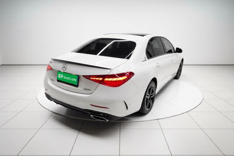 Used Mercedes-Benz C-Class 2024 Second Facelift C 260 L Starry Night Sport Edition Rear Right 45 Deg