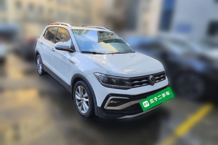 Used Volkswagen T-Cross 2019 280TSI DSG Comfort Edition Front Right 45 Deg
