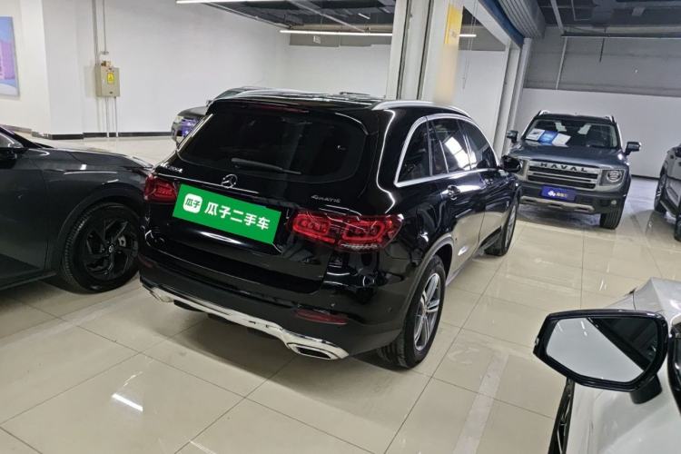 Used Mercedes-Benz GLC 2021 GLC 260 L 4MATIC Dynamic Edition Rear Right 45 Deg