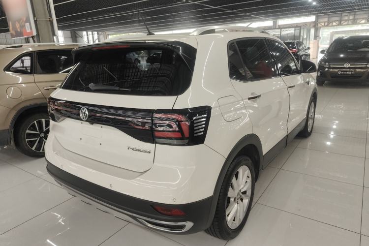Used Volkswagen T-Cross 2019 1.5L Automatic Comfort Edition Rear Right 45 Deg