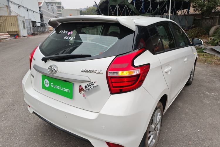 Used Toyota YARiS L Zhi Xuan 2016 Revised Version 1.5G CVT with Dynamic Sunroof Rear Right 45 Deg