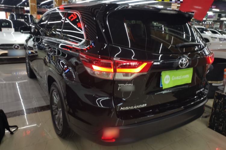 Used Toyota Highlander 2018 2.0T Four-Wheel Drive Luxury Edition 7 Seats China V Emission Standard
