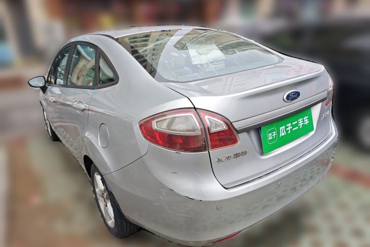 Used Ford Fiesta 2011 Sedan 1.5L Automatic Fashion Edition Rear Left 45 Deg