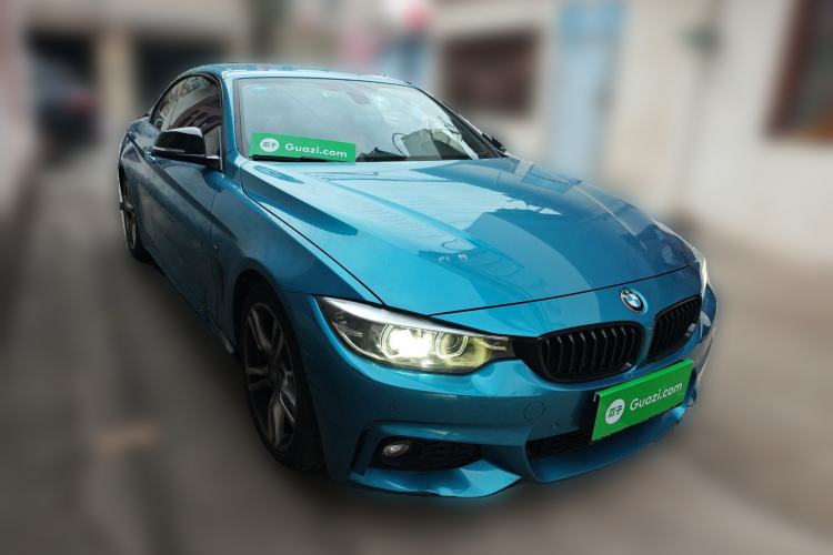 Used BMW 4 Series 2019 425i Convertible M Sport Night Edition Front Right 45 Deg