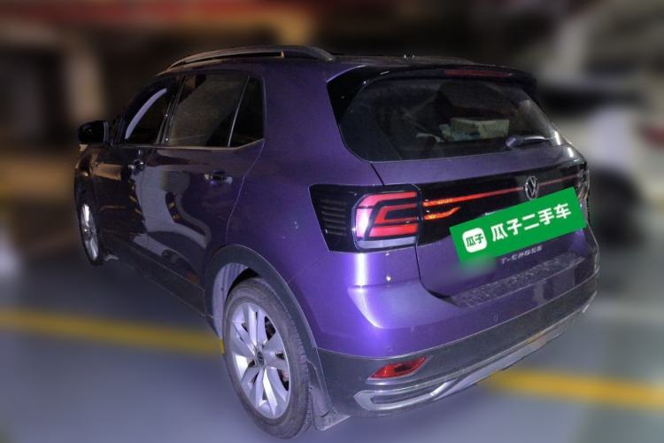 Used Volkswagen T-Cross 2020 1.5L Automatic Comfort Edition Rear Left 45 Deg