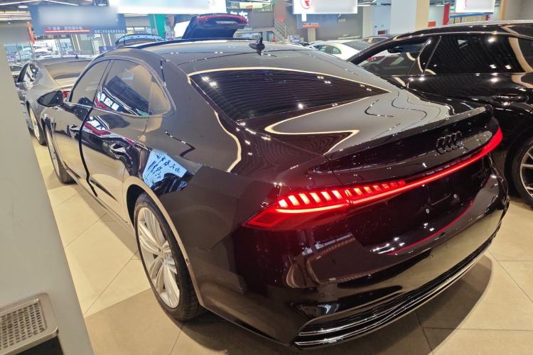 Used Audi A7L 2024 45 TFSI quattro Luxury Edition Rear Left 45 Deg