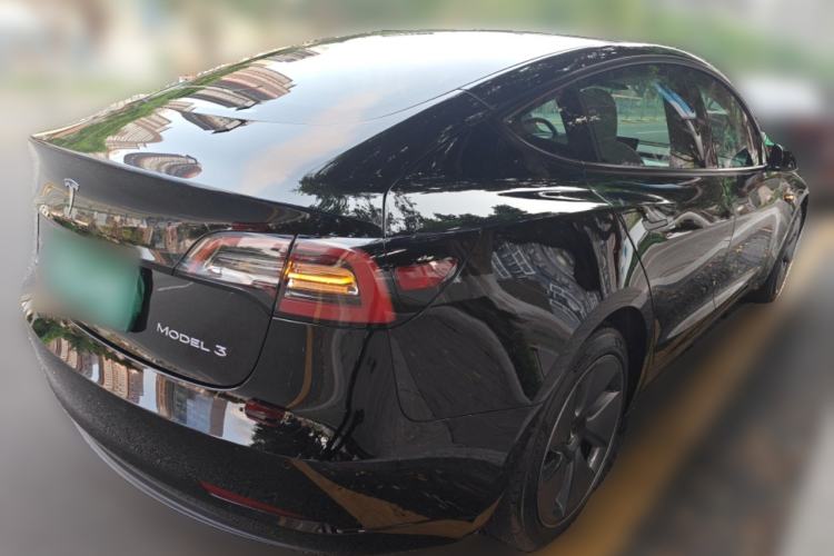 Used Tesla Model 3 2022 Rear-Wheel-Drive Version Rear Right 45 Deg