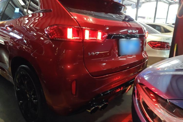 Used Wey VV7 2017 2.0T Flagship Model Rear