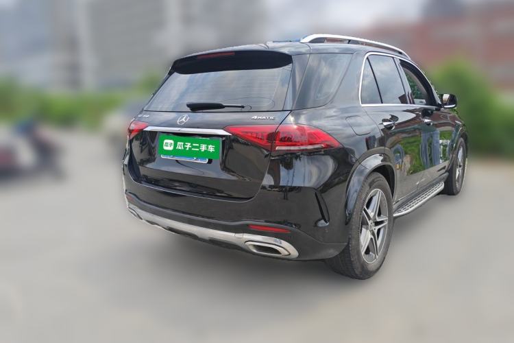 Used Mercedes-Benz GLE 2021 GLE 450 4MATIC Luxury Model Rear Right 45 Deg